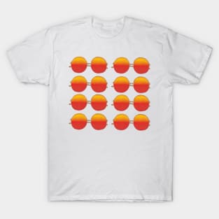 Bright sunshine gouache sunglasses T-Shirt